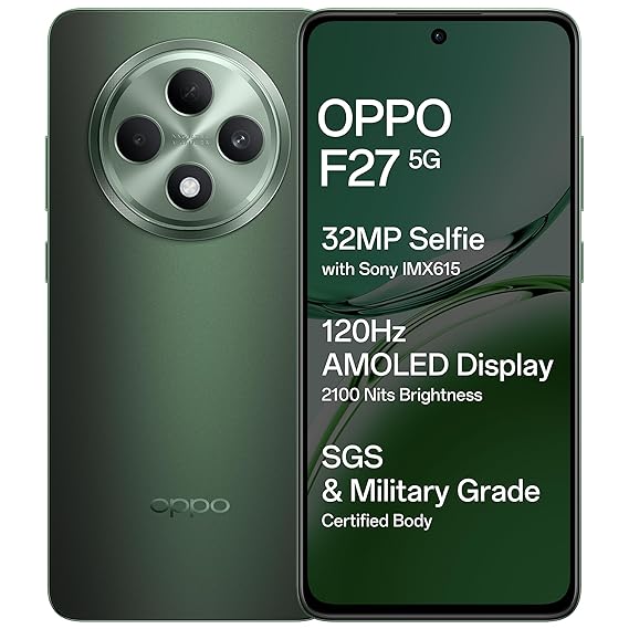 
												
												Oppo F27 5G (8GB+128GB)