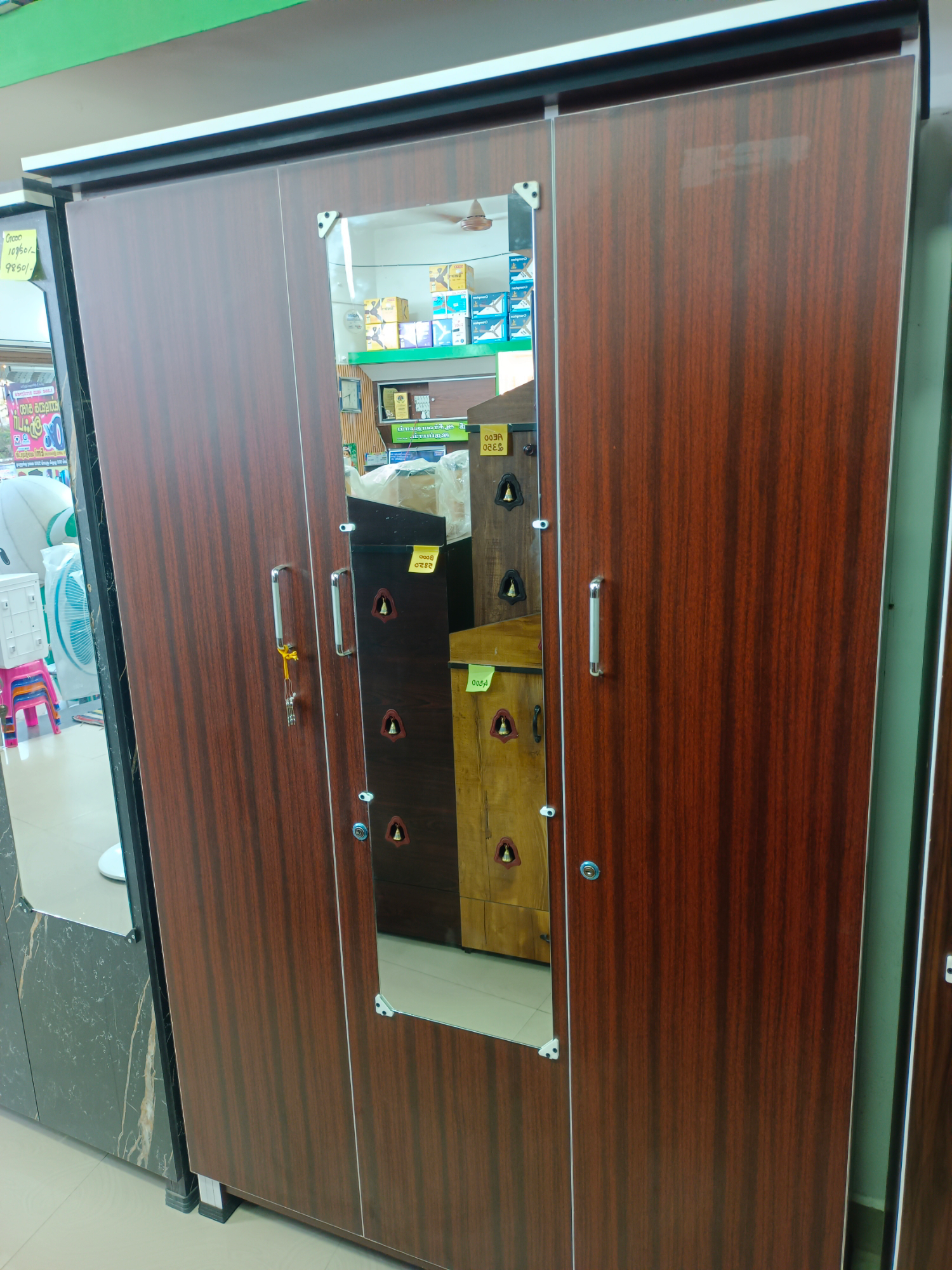 
												
												Wooden bero  3 door 1st quality 